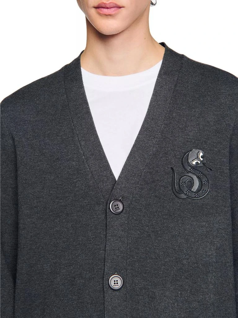 Sandro Snake Cardigan 5