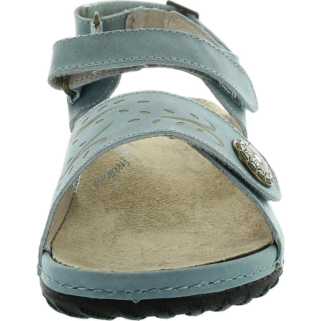Barefoot Freedom Womens Strappy Leather Strappy Sandals 6