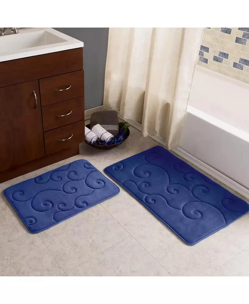 Baldwin Memory Foam 2-Pc. Bath Mat Set 5