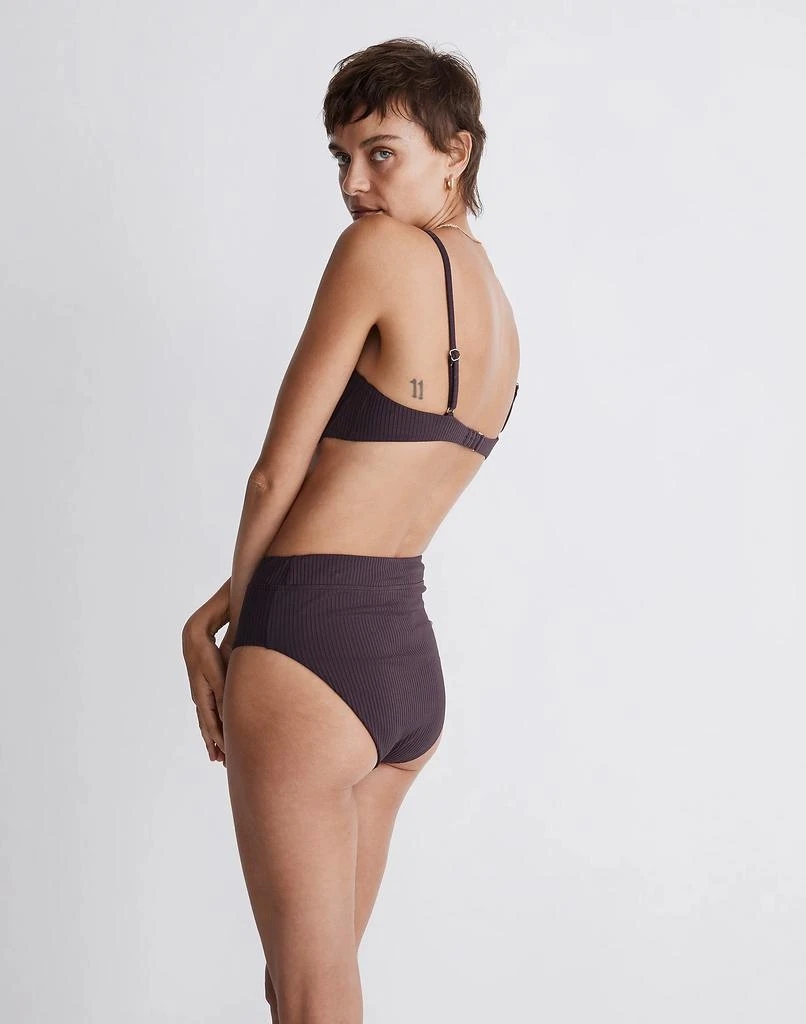 Madewell Ribbed Balconette Bikini Top 3