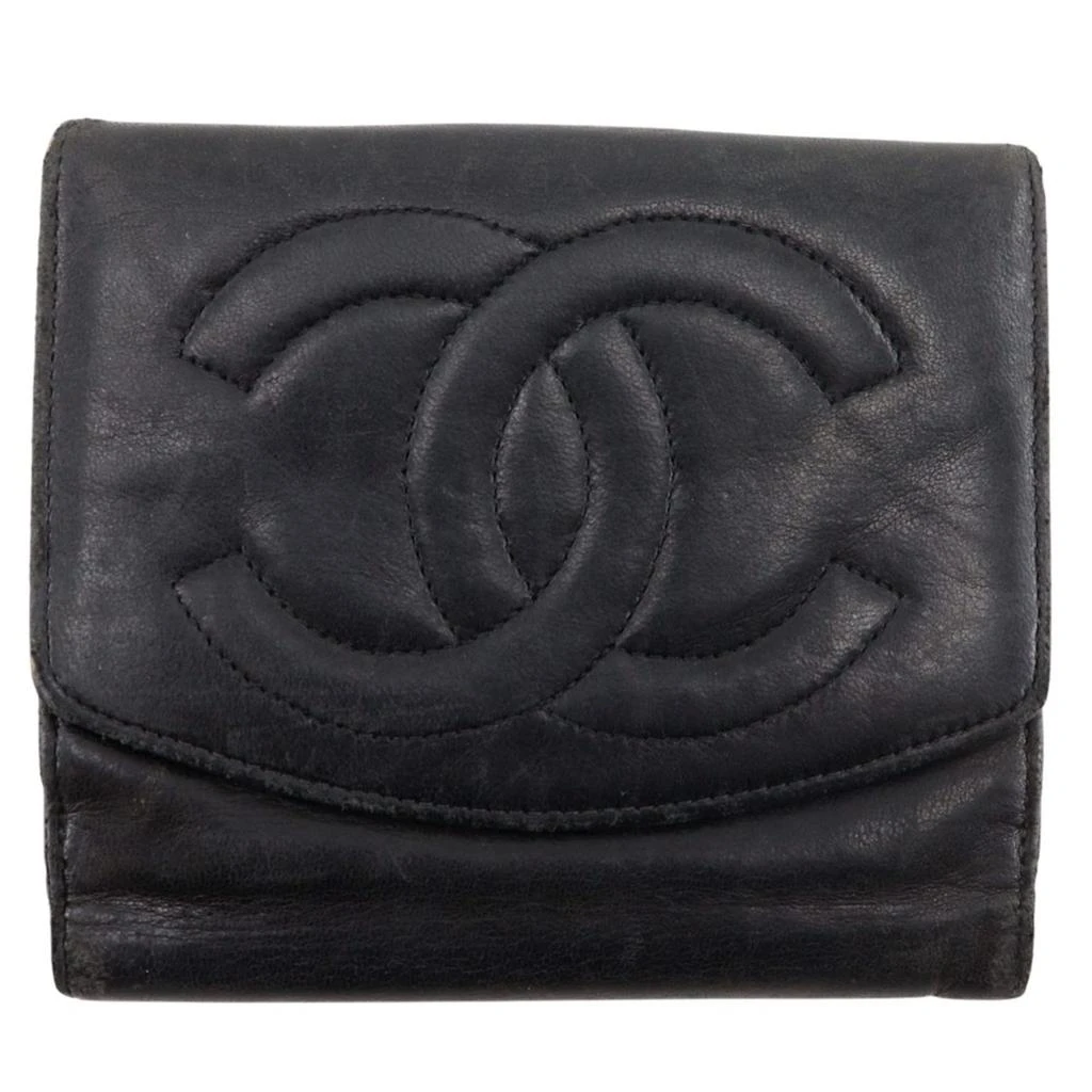 Chanel Leather Wallet (Bi-Fold) (Pre-Owned)