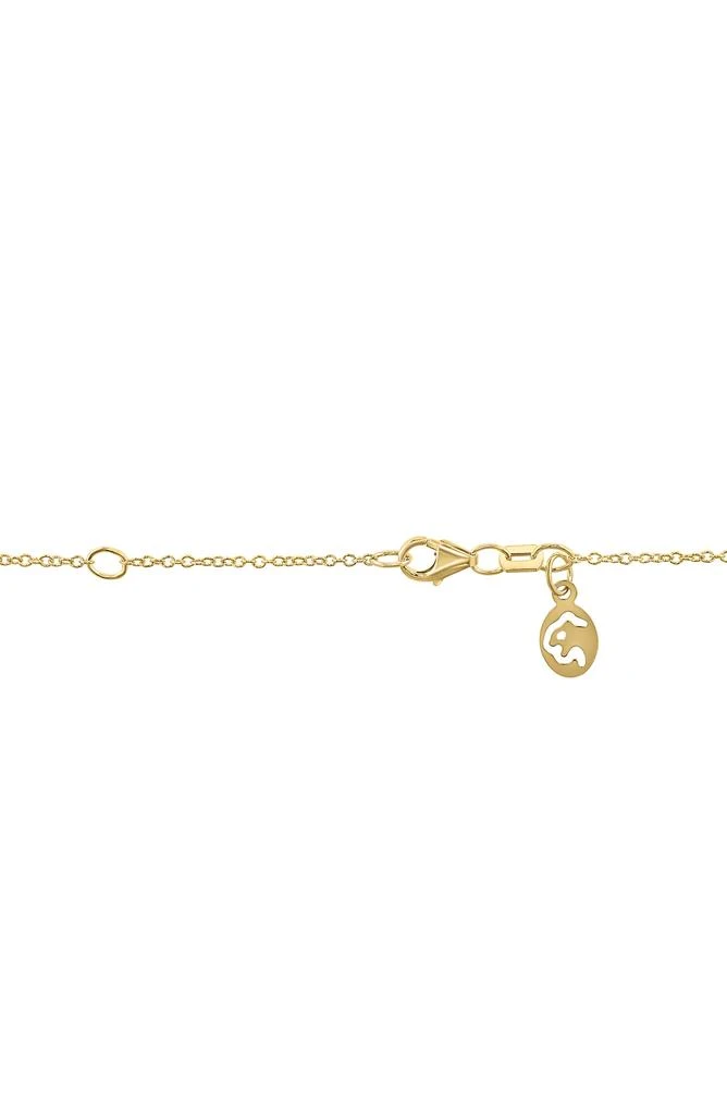 Effy 14K Yellow Gold 8.5mm Freshwater Pearl & Diamond Pendant Necklace - 0.04ct. 3