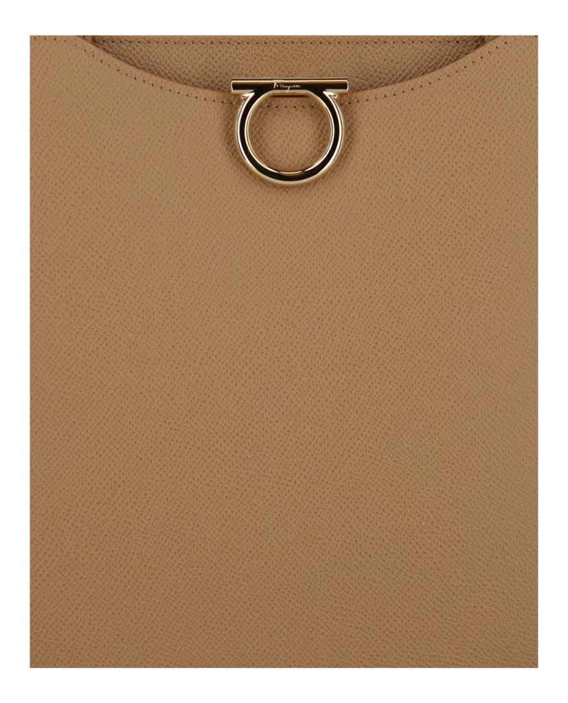 Salvatore Ferragamo Gemini Leather Shoulder Bag 3