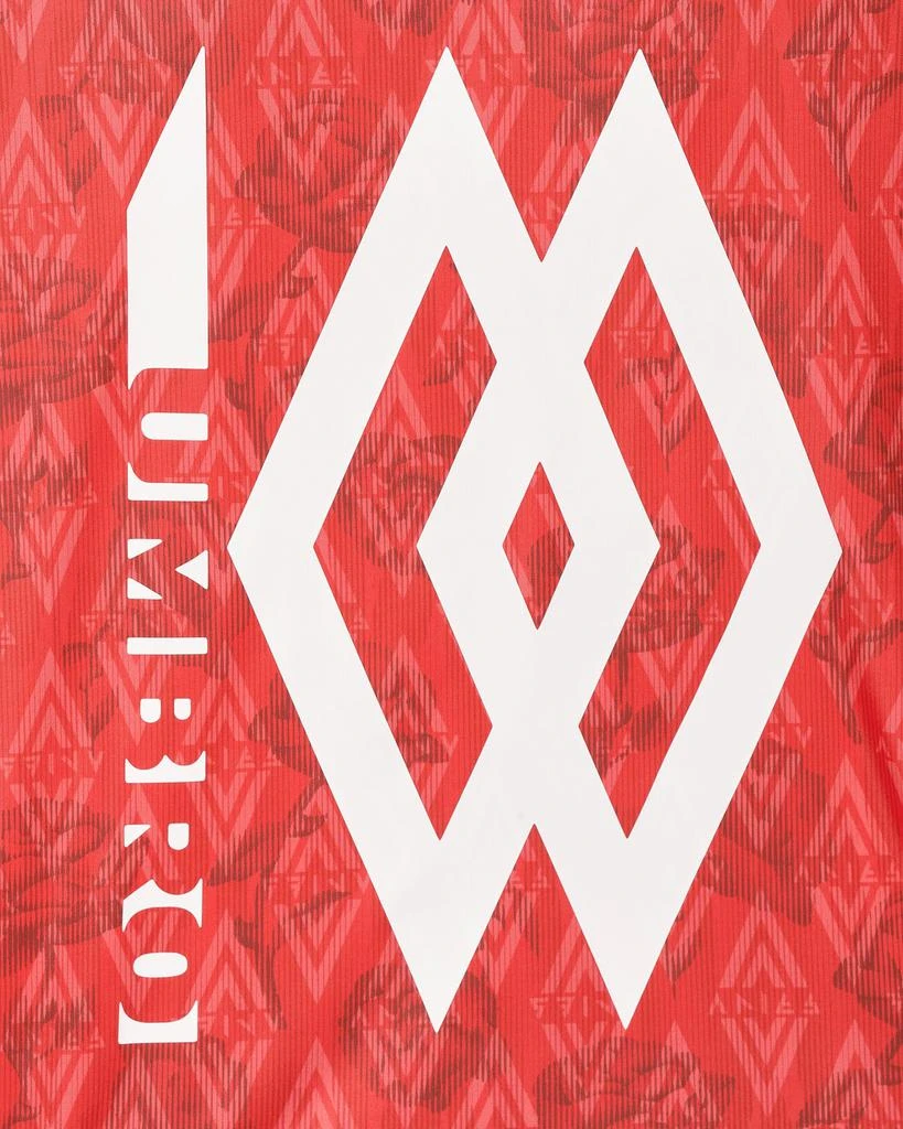 Aries Umbro Roses Football Jersey Red 6