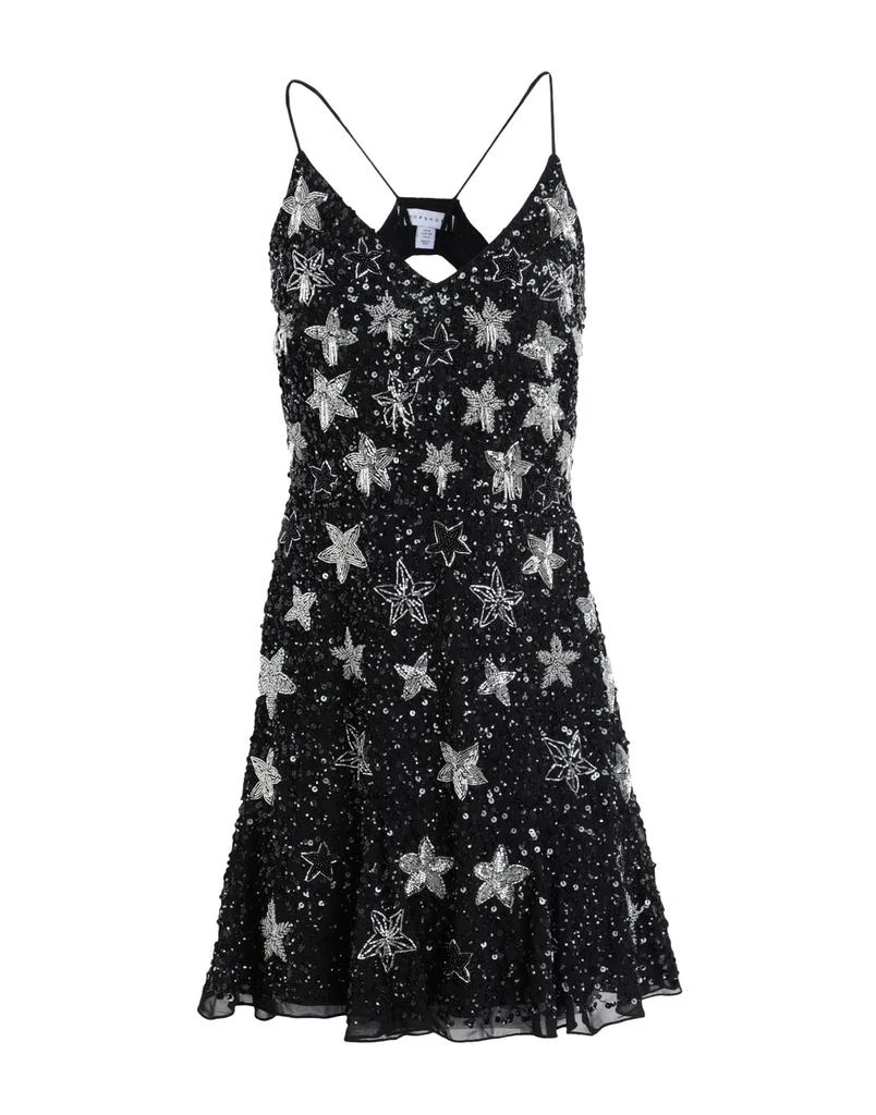slim fit dress slacks Rent Topshop Embellished Sheer Knot Front Bralet Midi Dress In Black