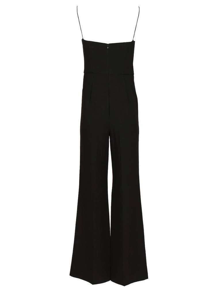 ROLAND MOURET Roland Mouret Strapless Wide Leg Jumpsuit 2