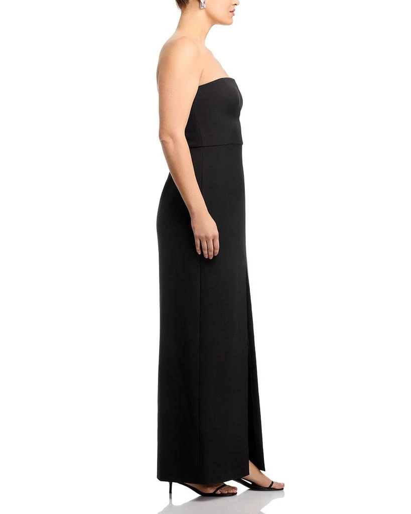 BCBG Strapless Crepe Gown - Exclusive 7