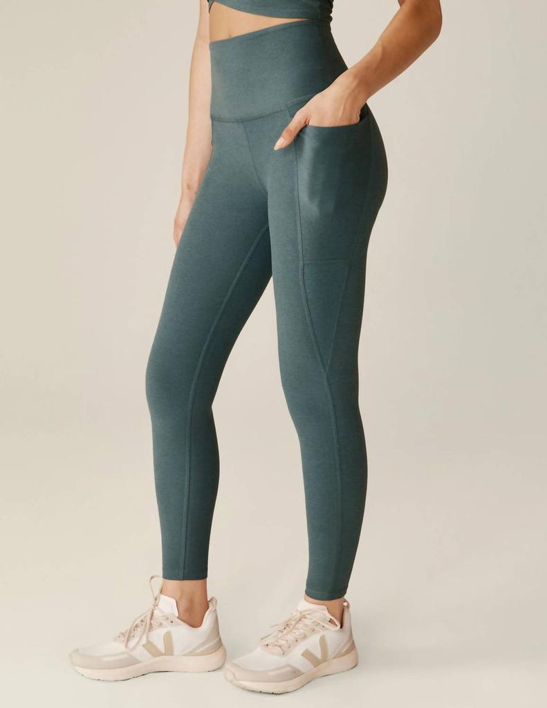 Beyond yoga Beyond Yoga - Spacedye Out Of Pocket High Waisted Midi Leggings