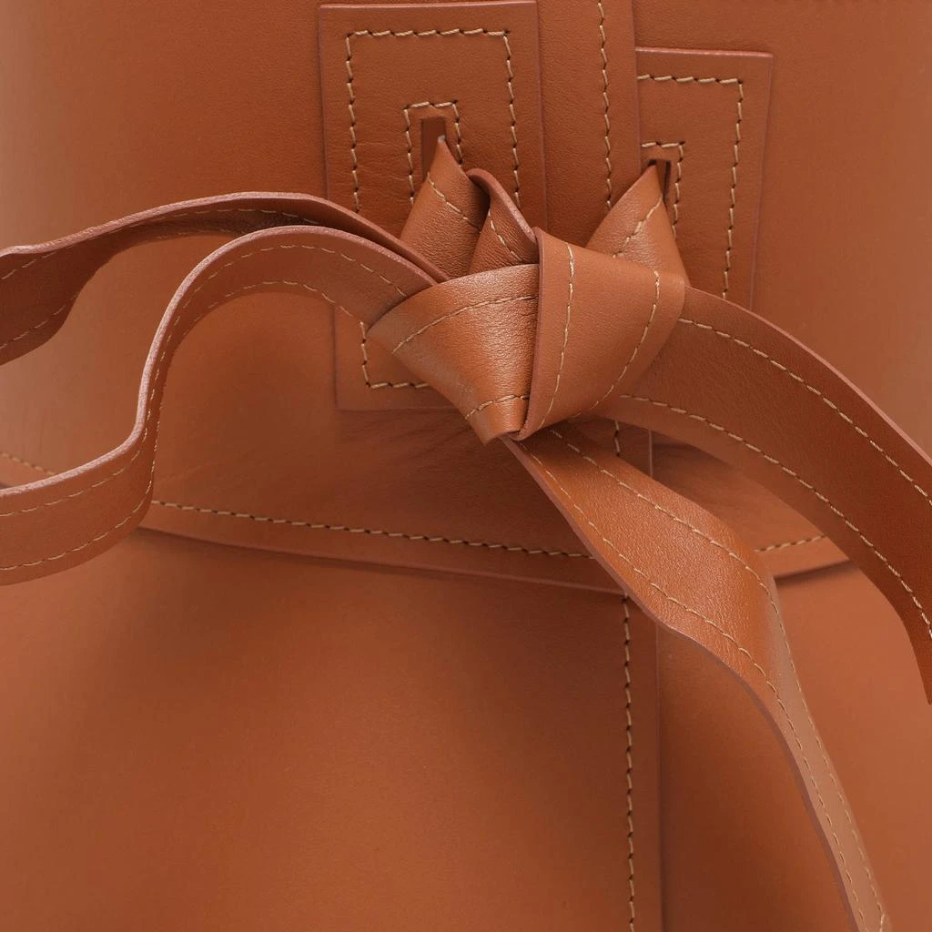 Loewe Loewe Brown Leather Obi Corset Belt S 3