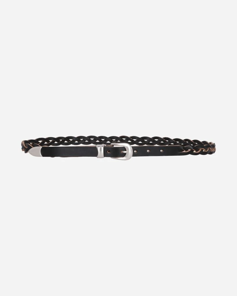 Our Legacy 2cm Braided Belt Black 2