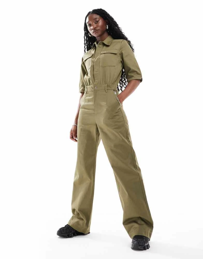 G-Star G-Star jumpsuit in khaki green 1