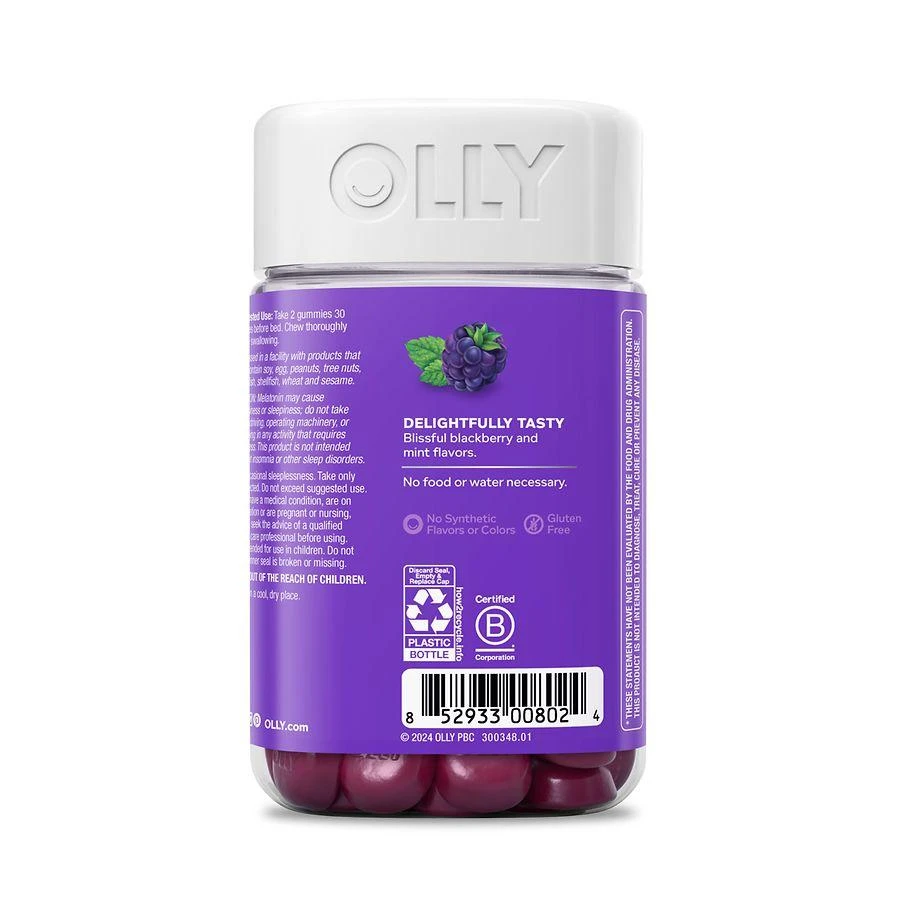 OLLY Sleep Gummies Blackberry Zen 2