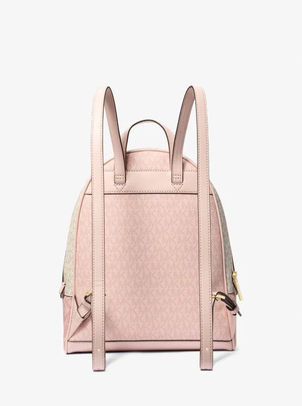 Michael Kors Rhea Medium Color-Block Signature Logo Backpack 3