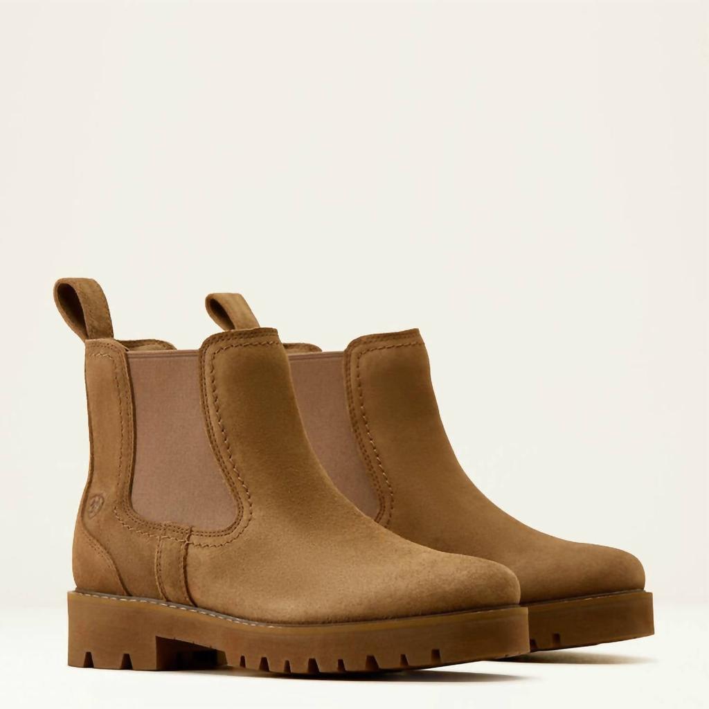 Ariat Women Wexford Lug Boot In Dark Moss