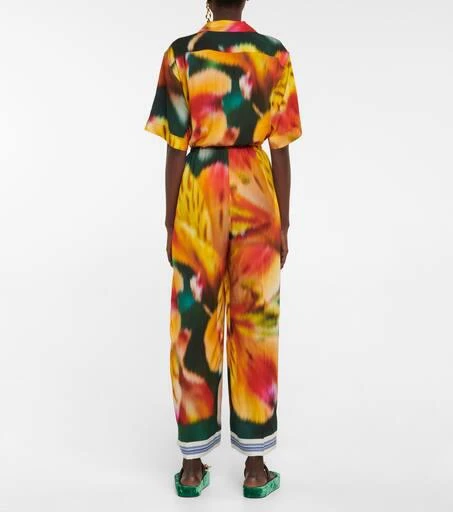 Dries Van Noten Floral wide-leg pants 3