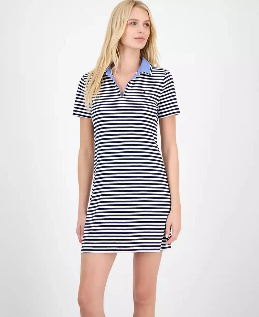 Nautica Jeans Women's Striped Polo Dress 2