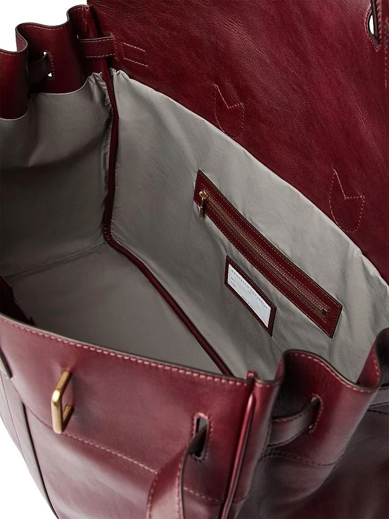 Brunello Cucinelli Calfskin Country Bag 5