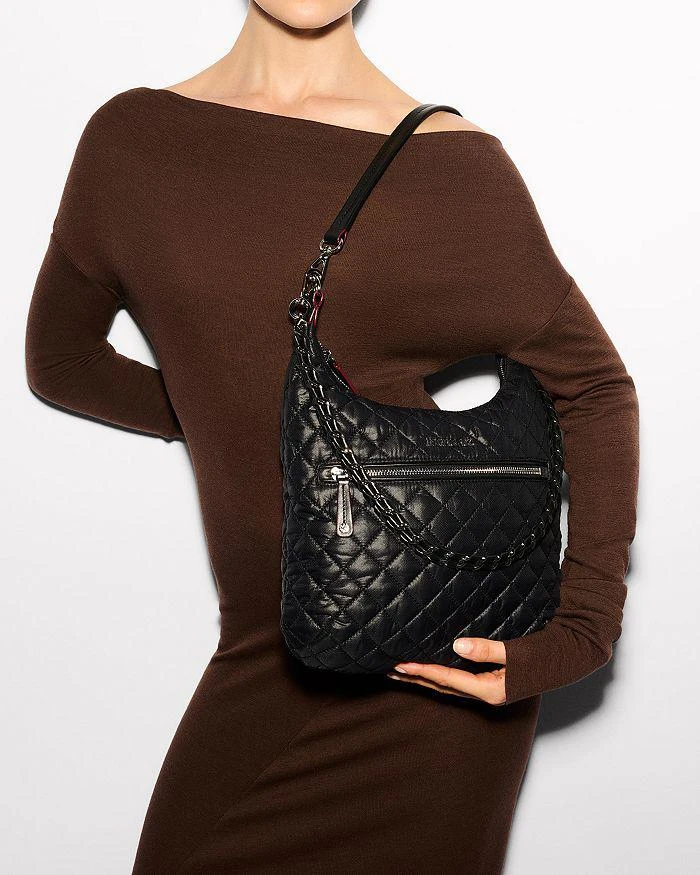 MZ Wallace Crosby Sienna Hobo Bag 2