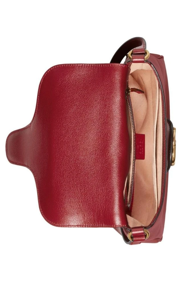 Gucci Small Messenger with Double GG Bag in Red 5