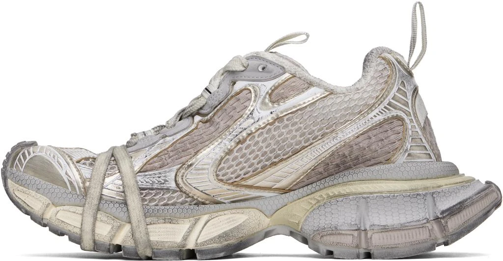 Balenciaga Silver & Beige 3XL Sneakers 3