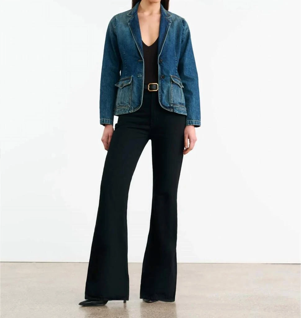 Nili Lotan Nili Lotan - Elton Denim Blazer 4