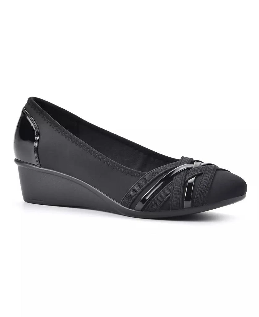 White Mountain Women's Bowie Wedge Shoe 1