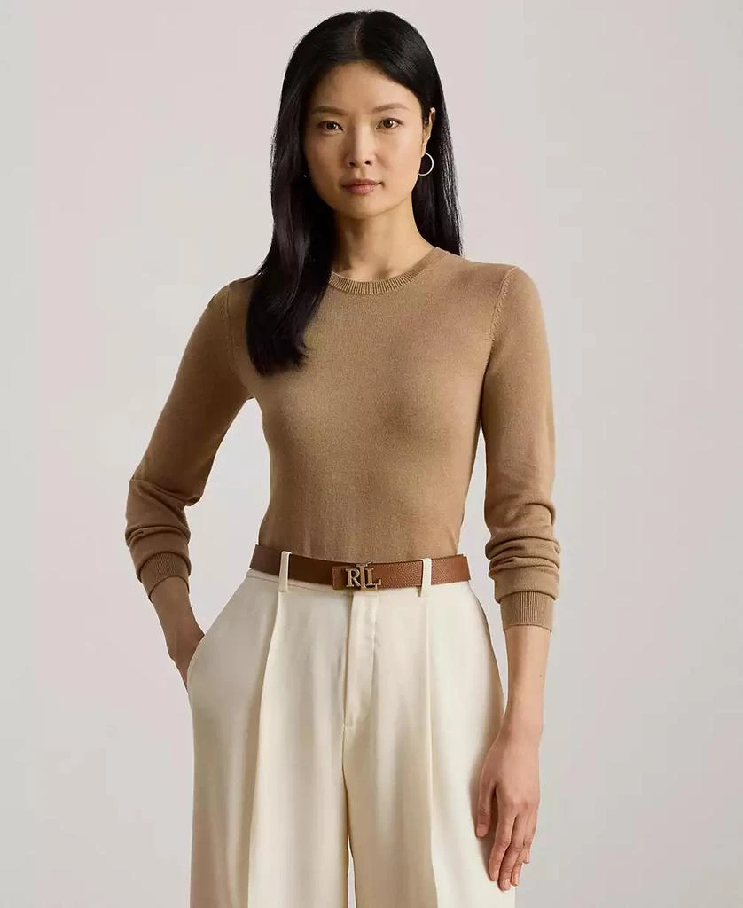 Ralph Lauren Women's Cotton-Blend Sweater 1