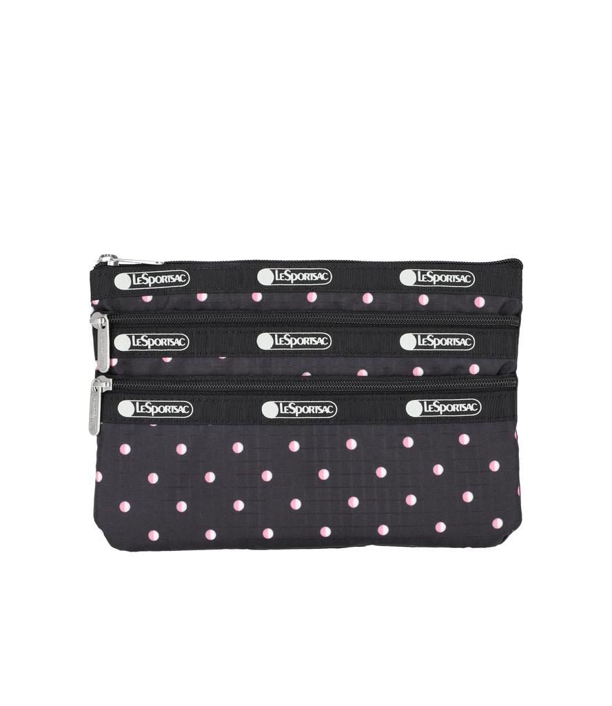 LeSportsac 3-Zip Cosmetic