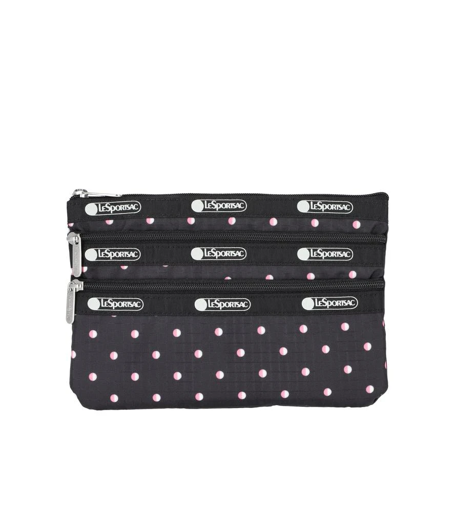 LeSportsac 3-Zip Cosmetic 1
