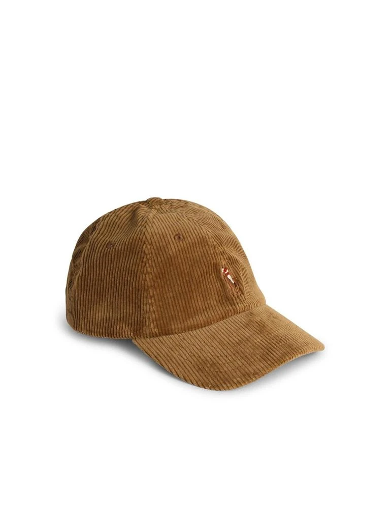 Ralph Lauren Polo Ralph Lauren Logo Embroidered Corduroy Cap 3