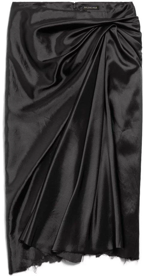 Balenciaga Draped Detailed Skirt