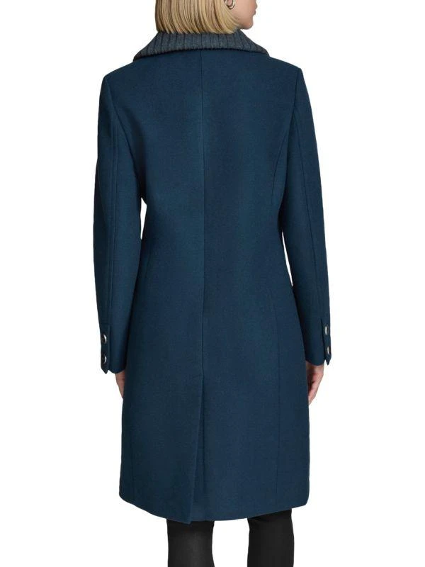 Andrew Marc Sloane Walker Textured Wool Blend Coat 2