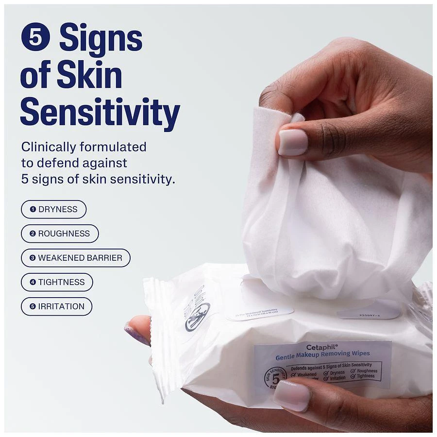 Cetaphil Gentle Makeup Removing Wipes Unscented 7