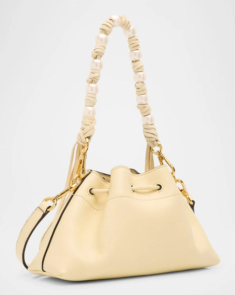 Jimmy Choo Cinch Small Pearly-Embellished Leather Shoulder Bag 3