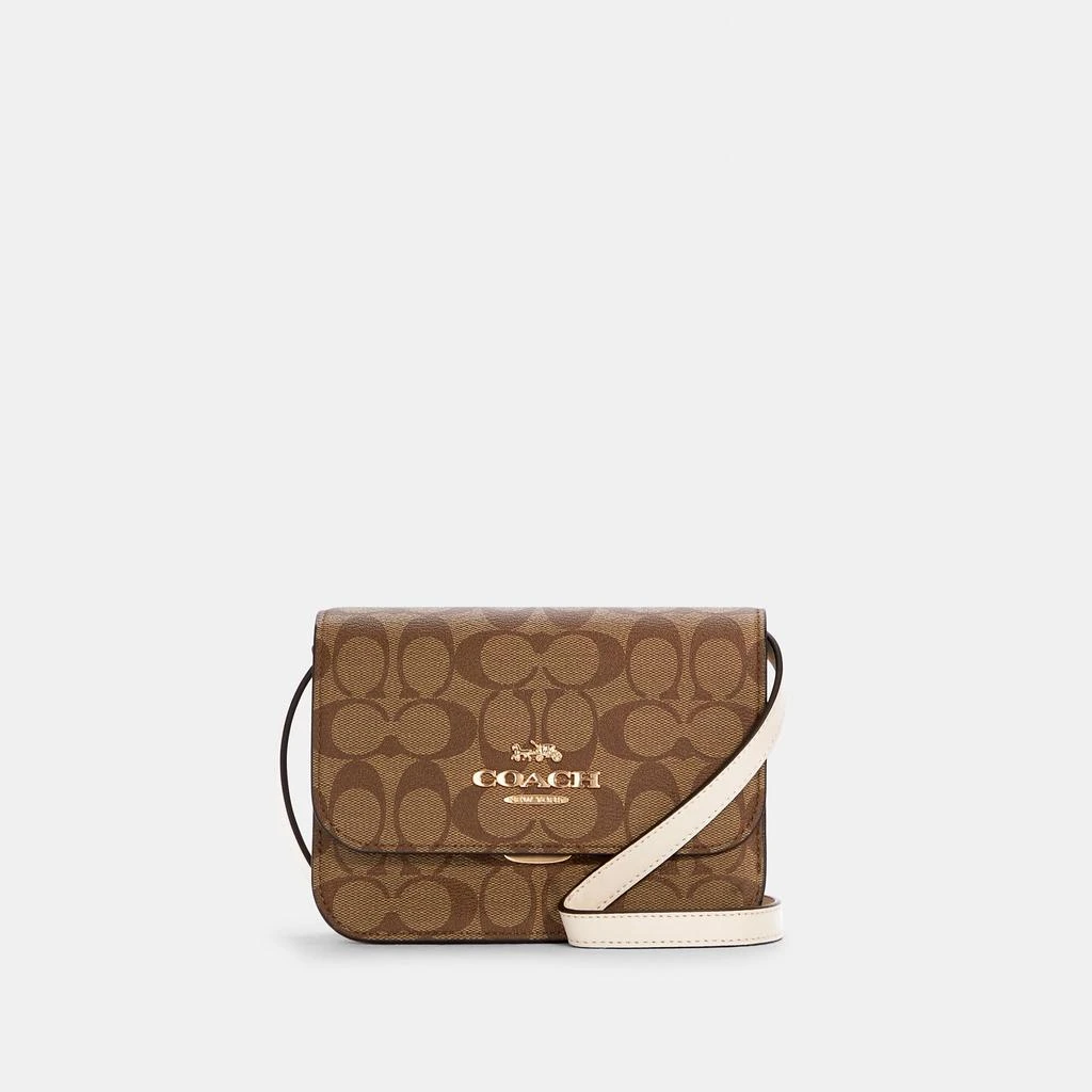 Coach Coach Outlet Mini Brynn Crossbody In Signature Canvas 1