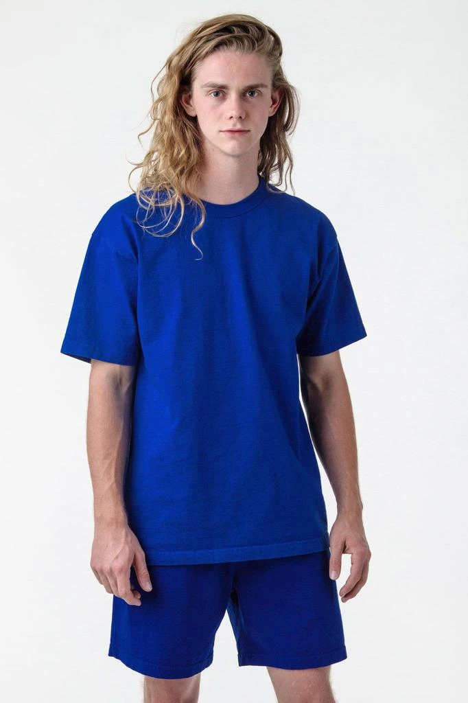 Los Angeles Apparel 1203GD - Short Sleeve Binding Garment Dye T-Shirt 2