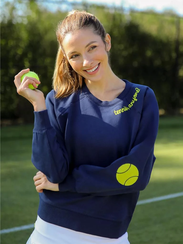 Ame & Lulu Love All Tennis Crewneck Sweatshirt 2
