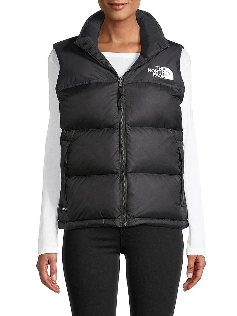 The North Face Retro Nuptse Logo Down Vest 3