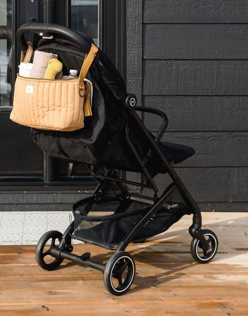 3 Sprouts Universal Stroller Caddy Organizer In Mustard 5