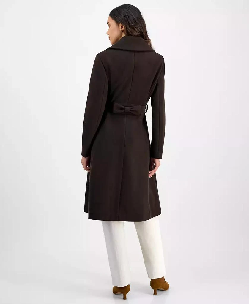 CeCe Women's Single-Breasted Belted Coat 2