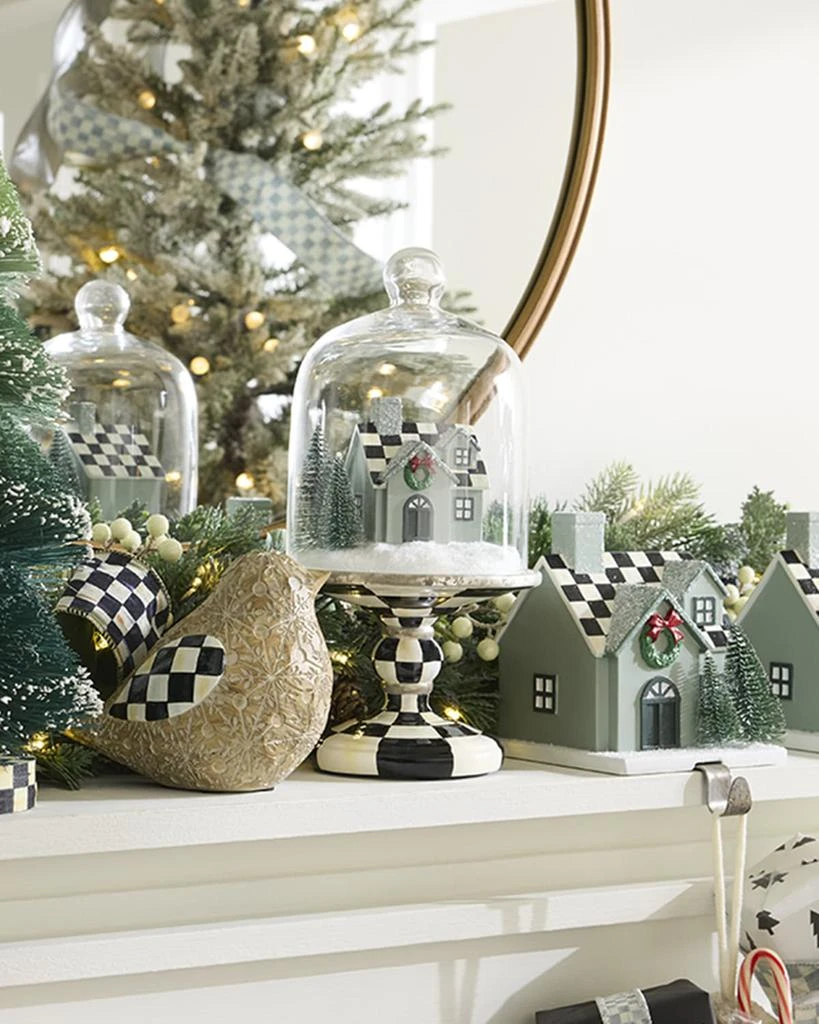 MacKenzie-Childs Farmhouse Holiday House Cloche 1