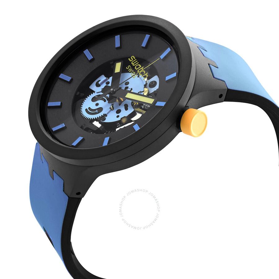 Swatch Travel by Day Quartz Men's Watch SB03B108