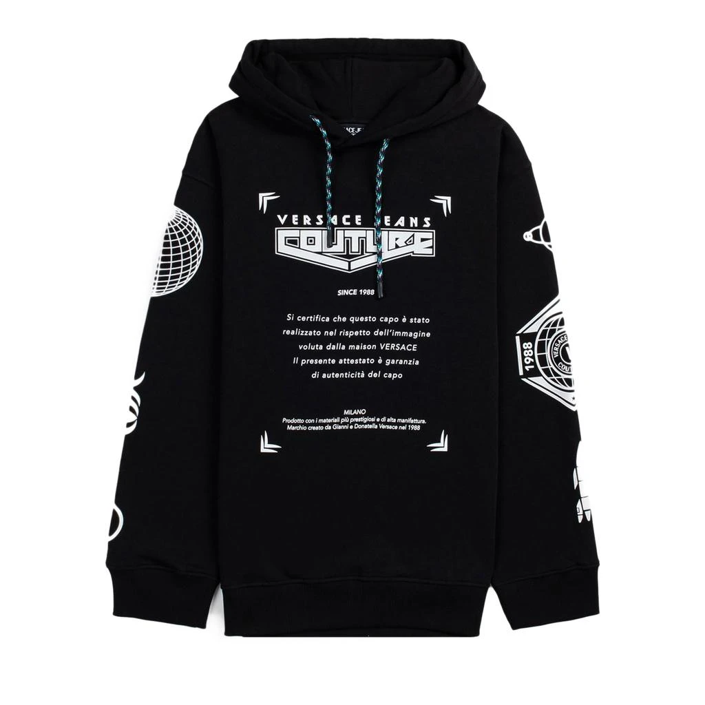 Versace Felpa space warranty organic fleece brushed 1