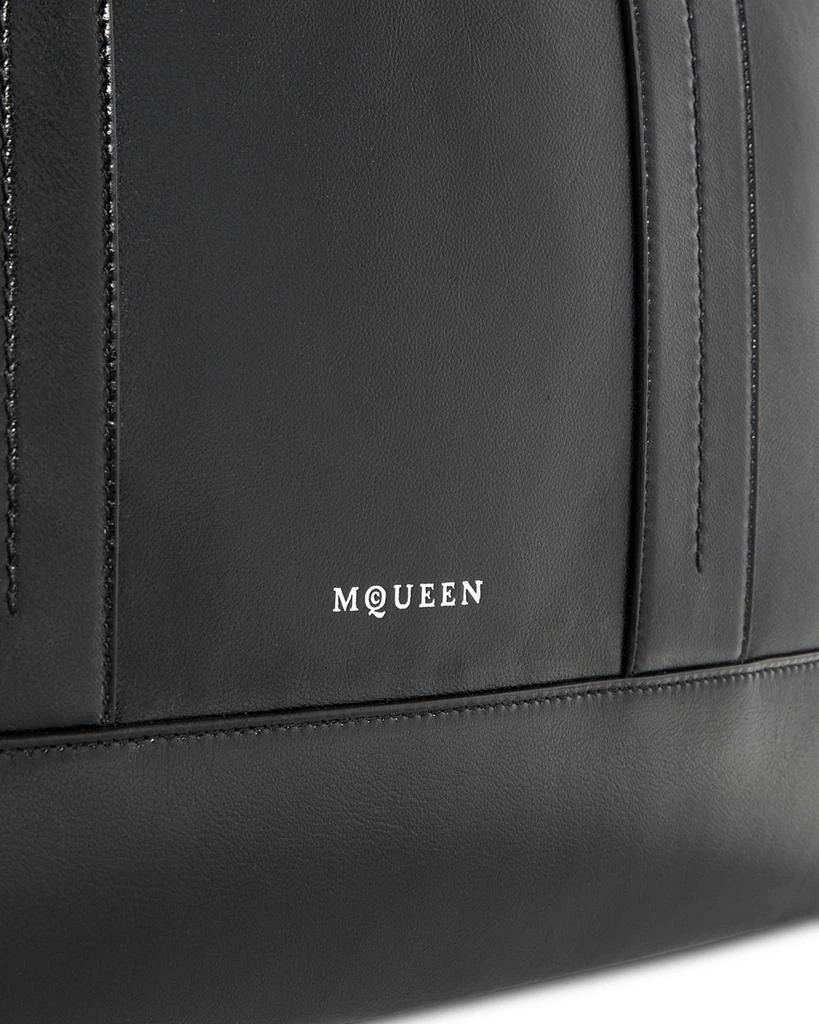 McQueen Leather Shopper Tote 3