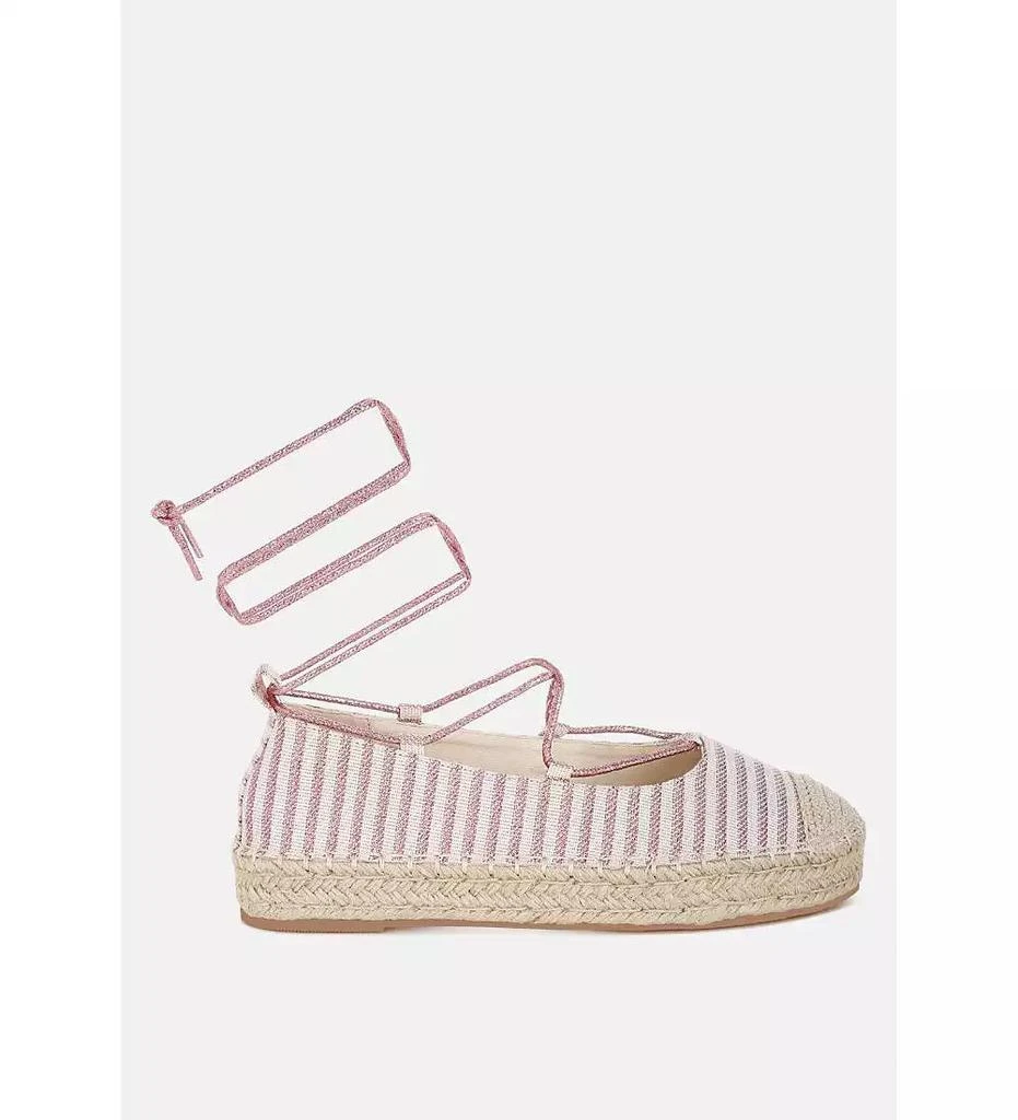London Rag Oplin Canvas Woven Espadrilles 2