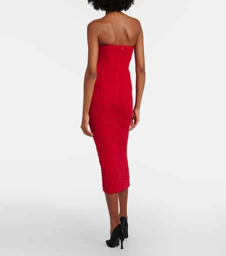 Magda Butrym Sweetheart bustier dress 3