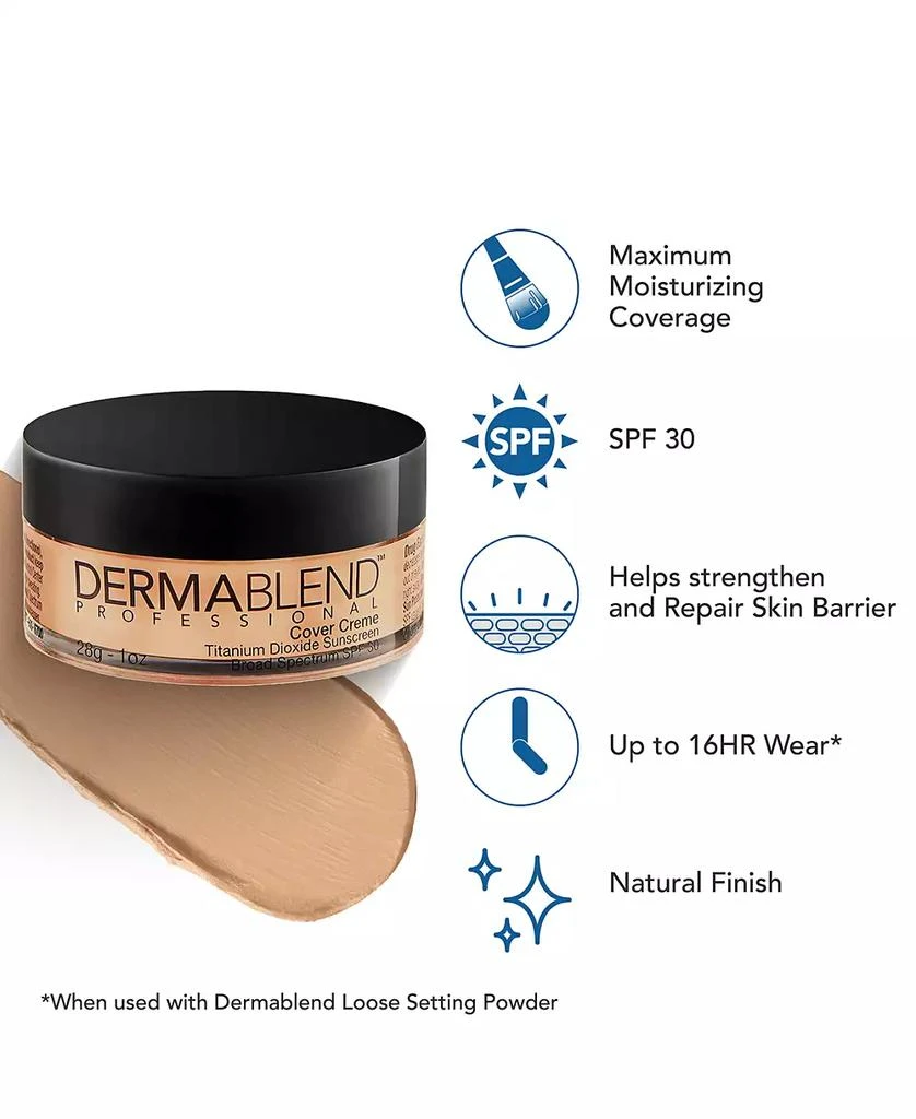 Dermablend Cover Creme SPF 30, 1 oz. 4