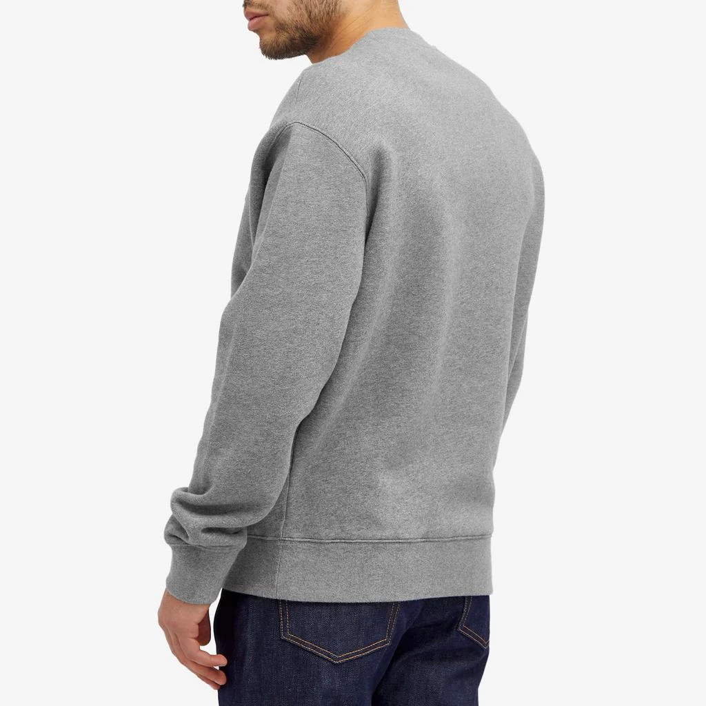 Maison Kitsune Maison Kitsune Bold Fox Head Patch Comfort Crew Sweat 3