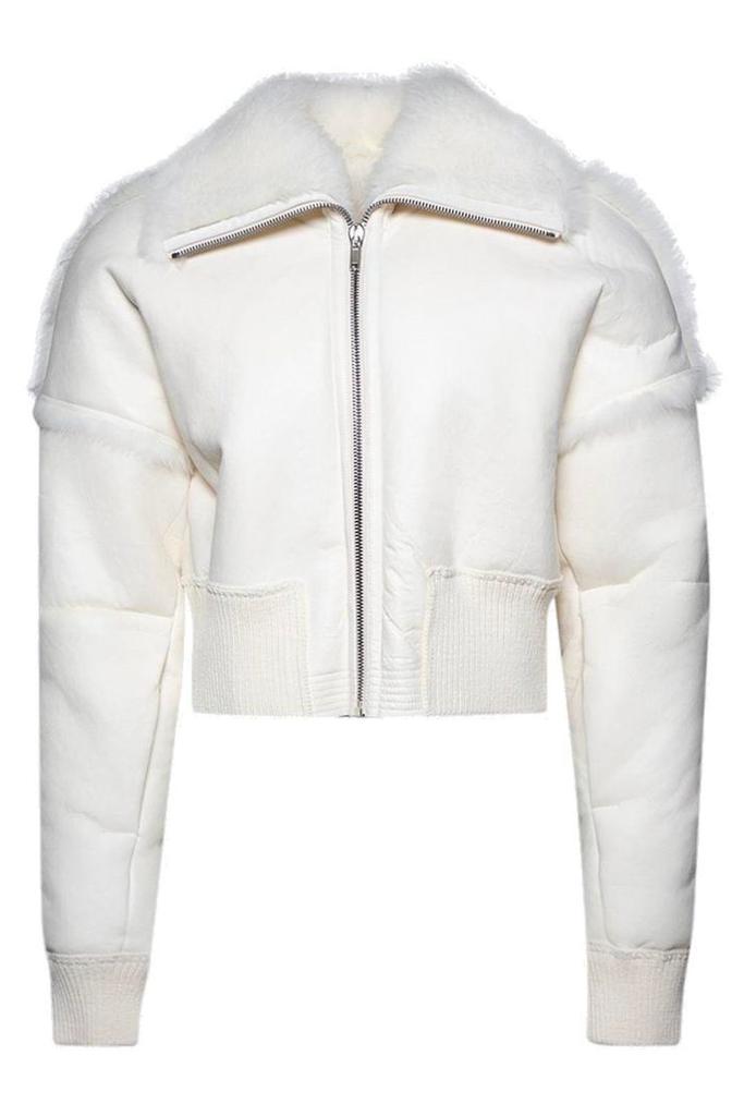 Shop Rick Owens Cropped Flight Jacket on Sale at BeyondStyle – Get