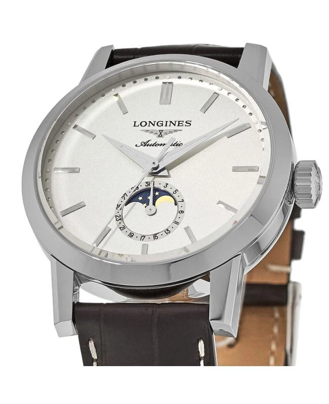 Longines Longines Heritage 1832 Automatic Beige Dial Leather Strap Men's Watch L4.826.4.92.2 2